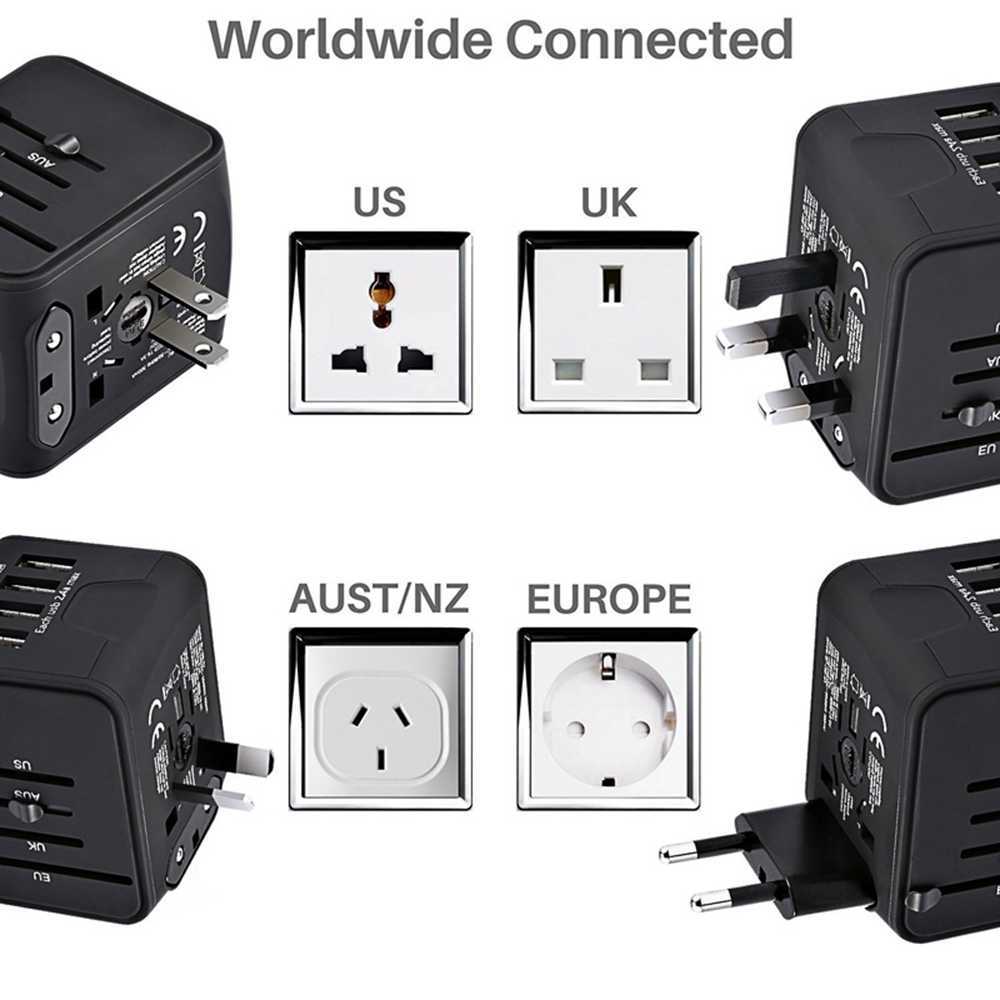 Elphic™ Universal Power Travel Adapter