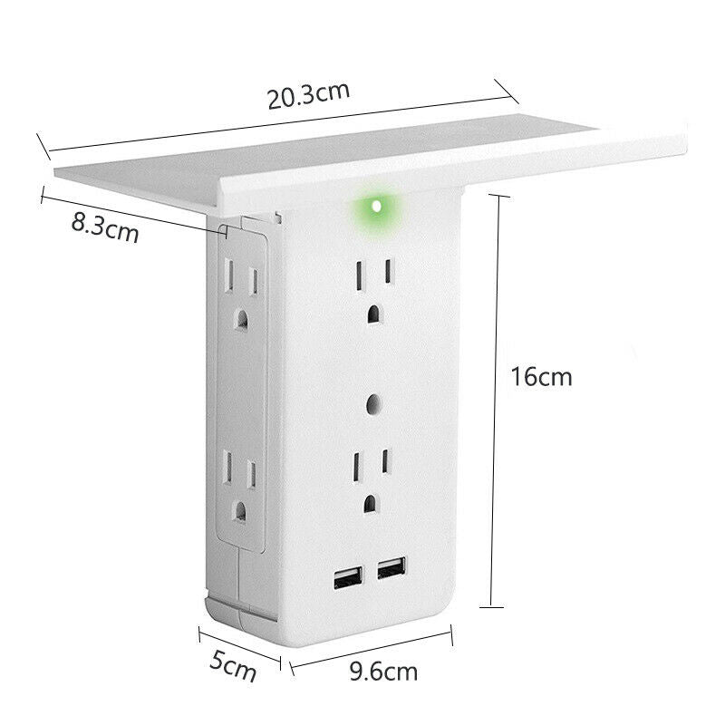 Elphic™ Multifunctional Outlet Shelf Wall