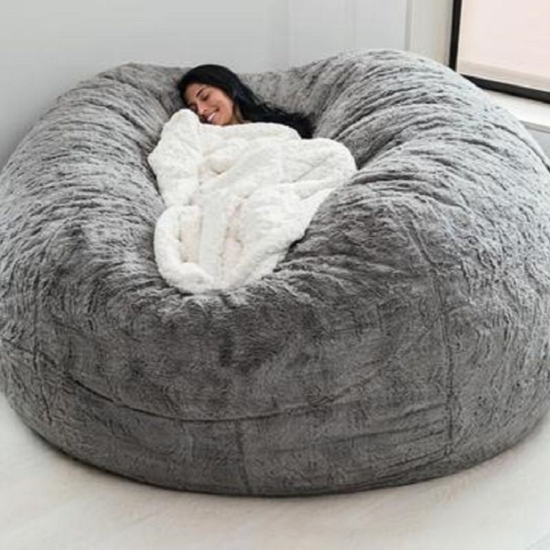 Elphic™ Big Sofas Fluffy Giant Fur Bean Bag Bed