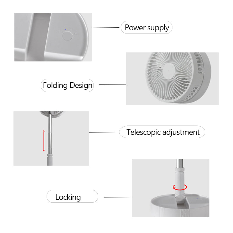 Elphic™ Standing Fan