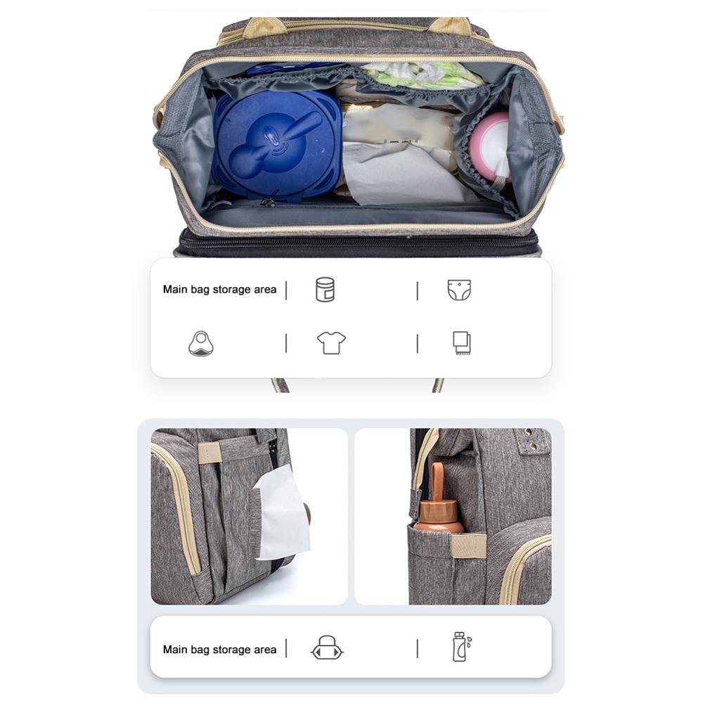 Elphic™ Multifunctional Travel Baby Bag