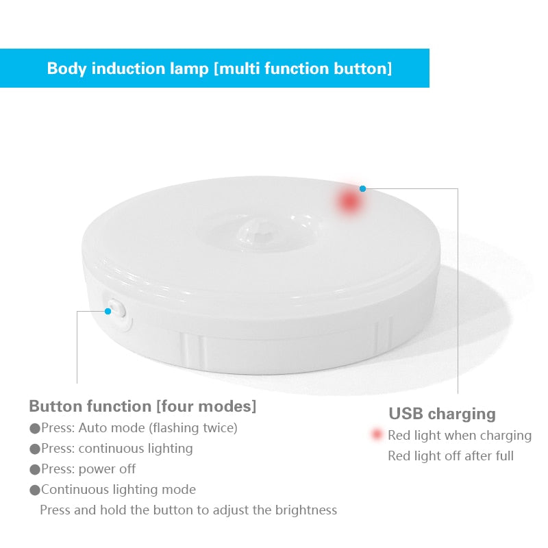 Elphic™ LED Motion Sensor Night Light