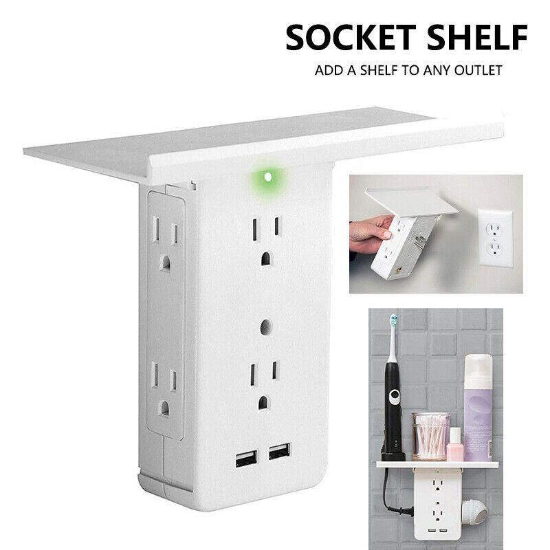 Elphic™ Multifunctional Outlet Shelf Wall